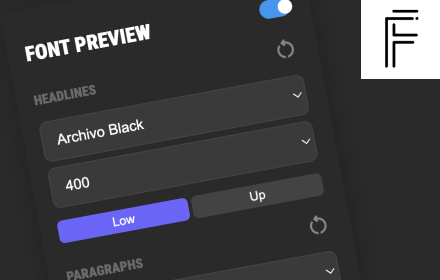 Google Fonts Preview